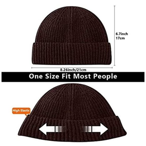 Wool Watch Fisherman Beanie Cap